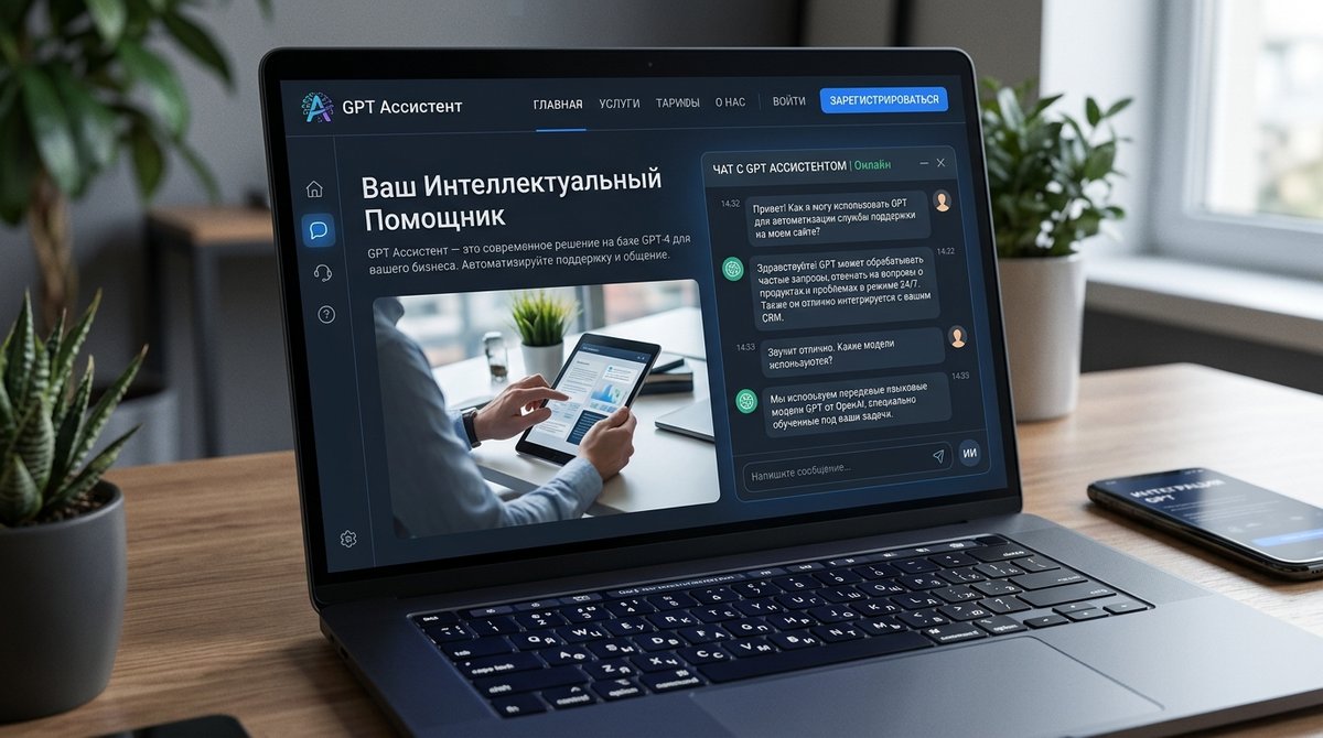 Как добавить на сайт виртуального ассистента на основе GPT‑модели