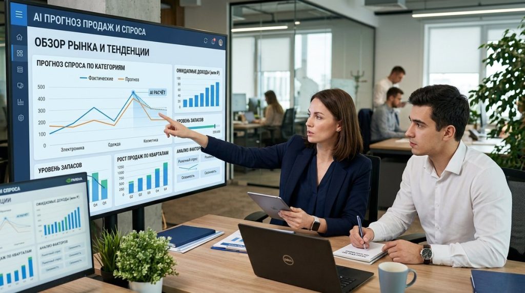 Как ИИ‑аналитика помогает точно прогнозировать продажи и спрос